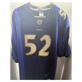 Reebok Baltimore Ravens Ray Lewis Jersey 56