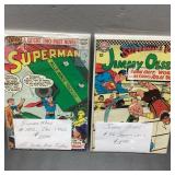 2 DC Silver Age Superman Comic Books, 1966