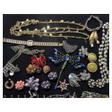 Vintage Costume Jewelry Mixed Lot Assortment