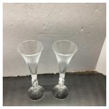 Cut Crystal Wine Glasses