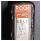 Rock Candy Rock & Rye Jar 6 Oz Glass Bottle