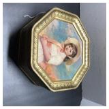 Decorative Tin Lot With Vintage Containers