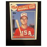 1985 Topps Mark McGwire USA Rookie Card #401