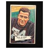 Jack Carr Blount Football Picture Card