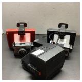 3 Untested Instant Cameras Assorted Brands