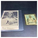 Signed Bob Gibson and Danny Murtaugh Photos