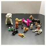 Small Dog Figurines Lot, 12 Pieces