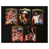 Upper Deck Jordan Years "A Cut Above" 5 Card Lot