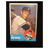 1963 Topps Ed Mathews Braves Card #275