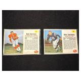 1962 Post Cereal Football Cards Harrison Sandusky
