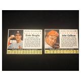 1961 Topps Star Cards Broglio & Callison Pair