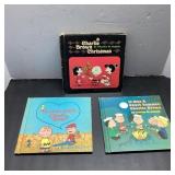Three Charles M. Schulz Peanuts Hardcover Books