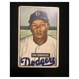 1951 Bowman Dan Bankhead Dodgers Card #225