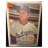 1967 Topps Don Drysdale Poster #16 Dodgers EX