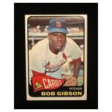 1965 Topps Bob Gibson Baseball Card #320