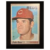 1970 Pete Rose Card, Cincinnati Reds Outfield