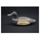 1920 New Jersey Working Bluebill Drake Duck Decoy