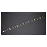 Vintage Opera Length Murano Bead Necklace