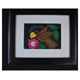 Single Panel GUNA PANAMA MOLA Fabric Folk Art