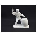 Noritake Japan Blanc de Chine Porcelain Drummer