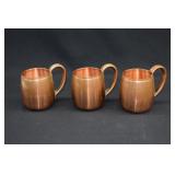 3 West Bend Copper MOSCOW MULE Mugs