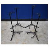 4 Black Tripod Guitar Stands