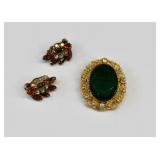 3-pc WEISS Costume Jewelry