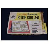 LOGAN E-Z VIEW Illuminated Slide Sorter
