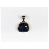 Silpada Sterling Silver & Blue Sodalite Pendant