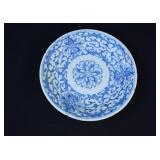 Chinese Export Blue & White Porcelain 6' Plate