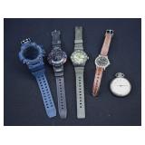 Men's Alpha Gear, Casio & Peugeot Wrist Watches