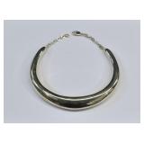 Bat-Ami Tapered Sterling Tube Choker Necklace