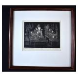 Randy Mill Wood Engraving BUDAPEST MARKE HALL