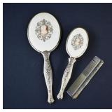 Vintage Cameo 3-pc Vanity Set