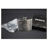 DEWAR'S Stainless Flask - NIB New in Box