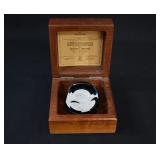 Sulphide Norman Rockwell Self Portrait Paperweight