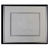 Ltd Ed Embossed Paper Relief Butterfly VANESSA