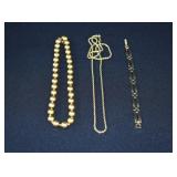3-pc Monet Costume Gold Tone Jewelry