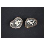 2 Moroccan Dragon Stone Septarian Nodules