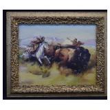 G. Koszorus After Oil Painting by Charles Russell