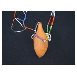 Maasai Enkukuri Beaded Gourd Necklace