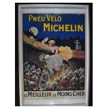 1911 French Michelin Tire Advertising Poster
