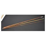 Vintage 3-pc Bamboo Fly Fishing Rod