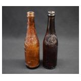 2 Cuban Beer Bottles- Cerveceria Hatuey Santiago