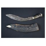 Antique Nepalese Gurkha Khukuri Soldier's Knife