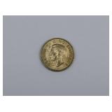 1941 New Zealand Half Crown 50% Silver
