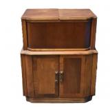 Art Deco 'RADIO BAR' Cocktail Cabinet