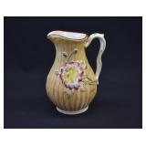 English Majolica Dahlia 9' Pitcher