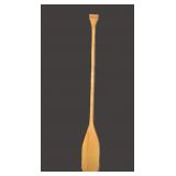 62' Vintage Wooden Canoe Paddle