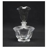 Vintage German Lead Crstal Tulip Perfume Bottle